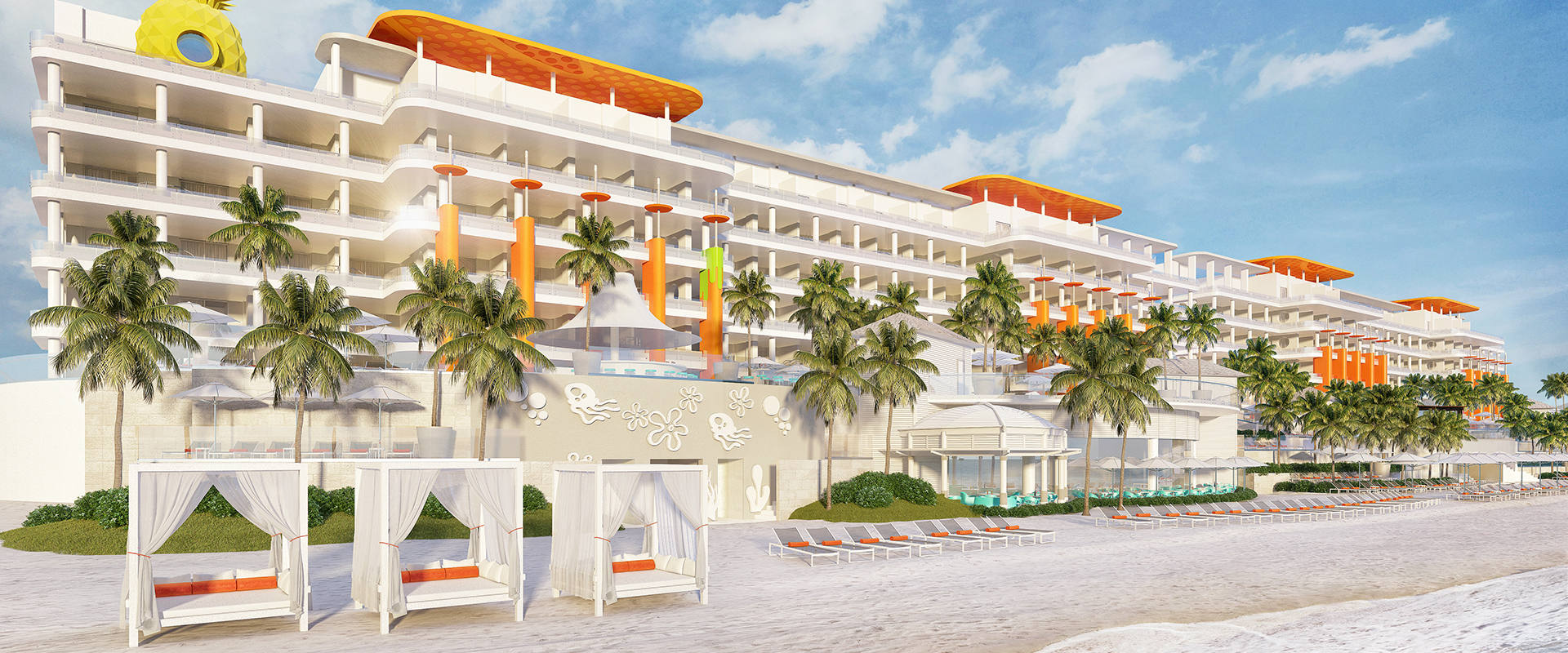 Nickelodeon Hotels & Resorts Riviera Maya opens in 2020.